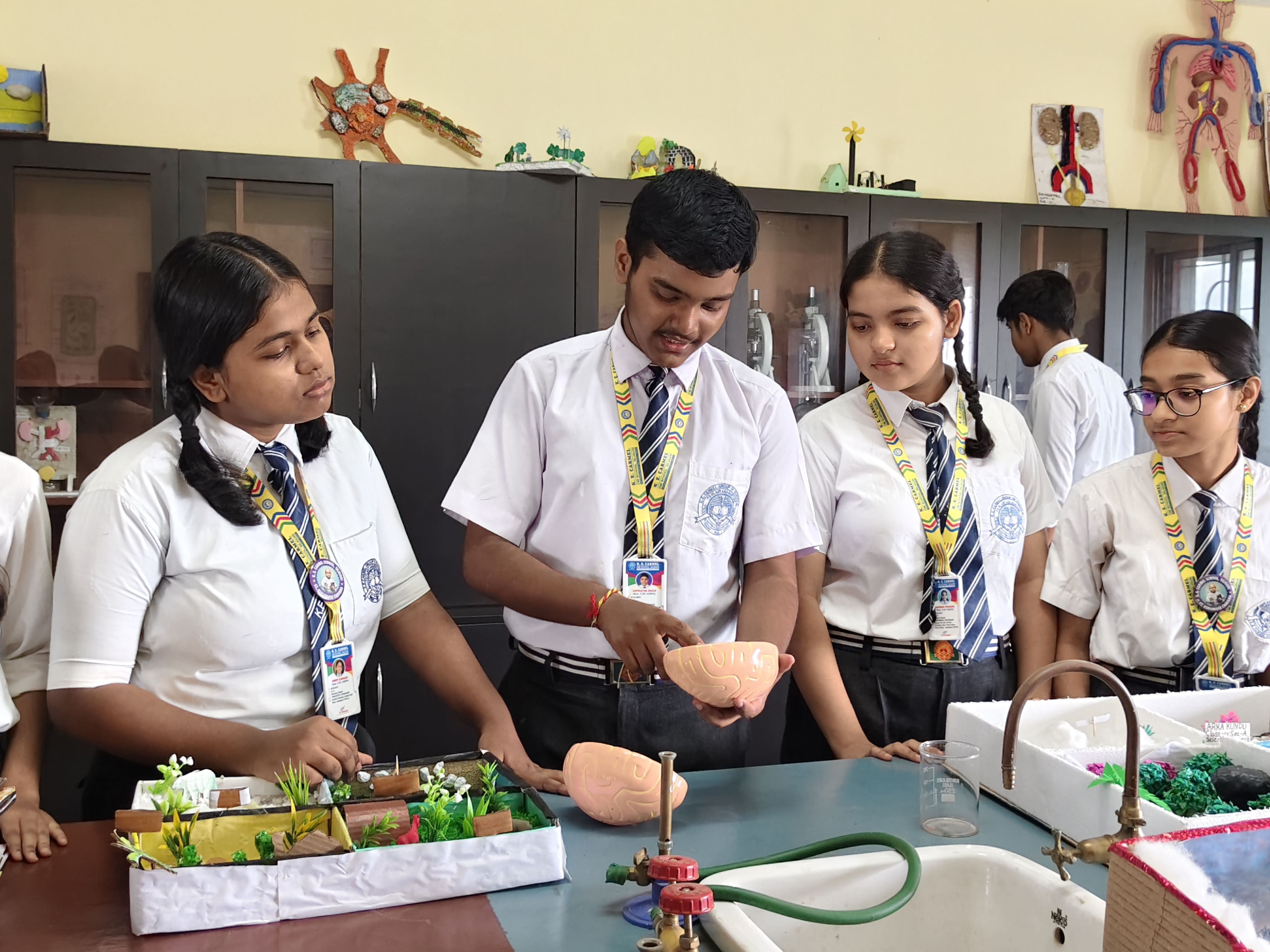 School science laboratory